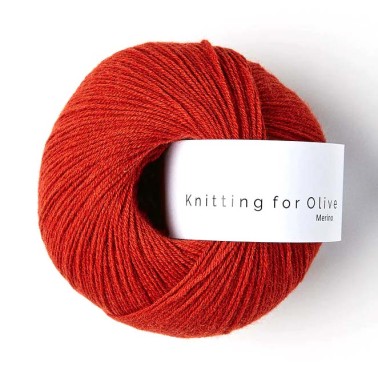 Merino Pomegranate RMS Knitting for Olive